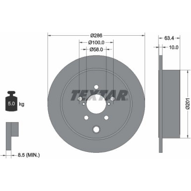 Bremsscheibe 92200000 Bremsscheibe 92200000