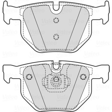 Bremsbelagsatz, Scheibenbremse 601725 Bremsbelagsatz, Scheibenbremse 601725