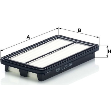 MANN-FILTER C 25 034 Luftfilter