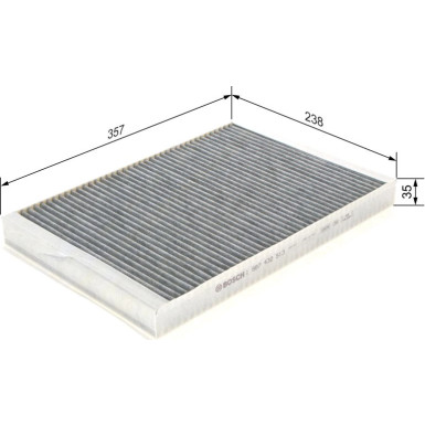 BOSCH 1 987 432 513 Innenraumfilter BOSCH 1 987 432 513 Innenraumfilter