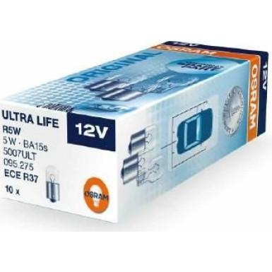 Osram Glühlampe, Blinkleuchte Ultra Life R5W Faltschachtel 5007ULT