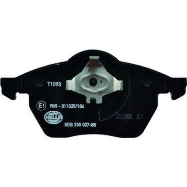 Hella Bremsbelagsatz, Scheibenbremse 8DB 355 007-881 Hella Bremsbelagsatz, Scheibenbremse 8DB 355 007-881