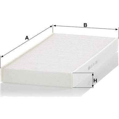 MANN-FILTER CU 34 008 Innenraumfilter, Partikelfilter MANN-FILTER CU 34 008 Innenraumfilter, Partikelfilter