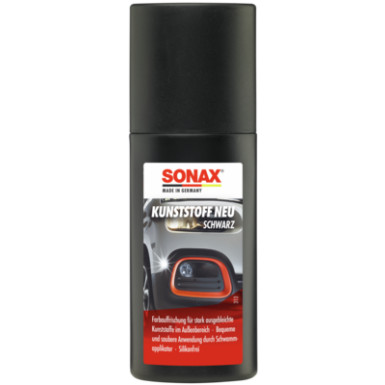 2 x SONAX Kunststoffpflegemittel Kunststoff Neu schwarz 04091000