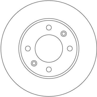 TRW Bremsscheibe DF4185