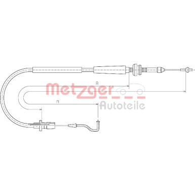Metzger Gaszug 11.0637