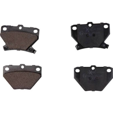 Maxgear Bremsbelagsatz, Scheibenbremse 19-1160 Maxgear Bremsbelagsatz, Scheibenbremse 19-1160