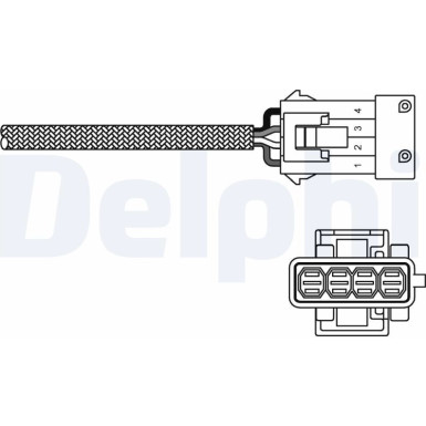 Delphi Lambdasonde ES10795-12B1