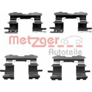 Metzger Zubehörsatz, Scheibenbremsbelag 109-1631