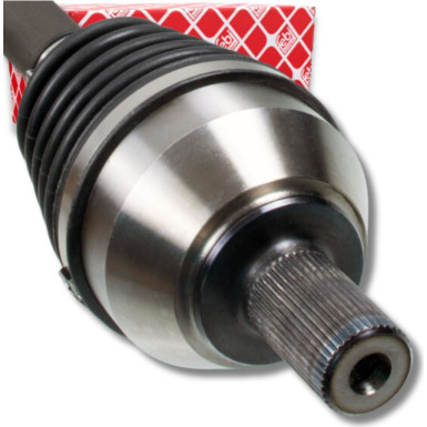 FEBI BILSTEIN 183344 Antriebswelle Vorderachse rechts, mit Schraube FEBI BILSTEIN 183344 Antriebswelle Vorderachse rechts, mit Schraube