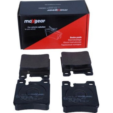 Maxgear Bremsbelagsatz, Scheibenbremse 19-0404 Maxgear Bremsbelagsatz, Scheibenbremse 19-0404