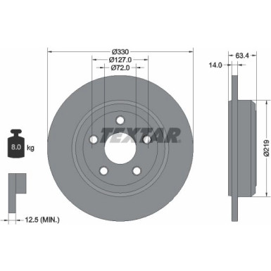 Bremsscheibe 92274703 Bremsscheibe 92274703