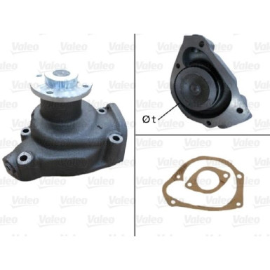 Valeo Wasserpumpe 506358