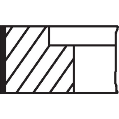 Mahle Kolbenringsatz 034 74 N0