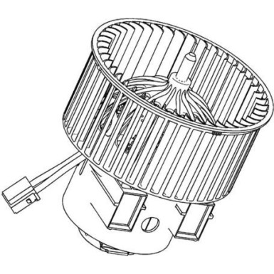 Mahle Innenraumgebläse BEHR Premium Line AB 117 000P