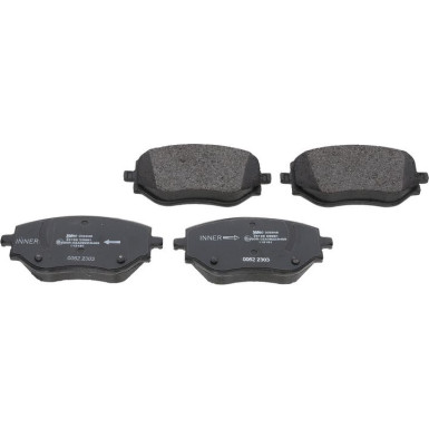 Valeo Bremsbelagsatz, Scheibenbremse ESSENTIAL 302545