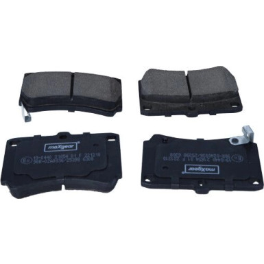 Maxgear Bremsbelagsatz, Scheibenbremse 19-0440 Maxgear Bremsbelagsatz, Scheibenbremse 19-0440