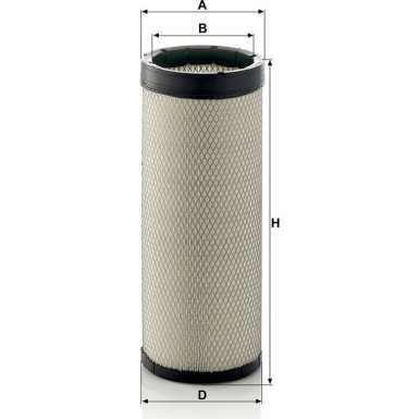 Sekundärluftfilter CF 1800 Sekundärluftfilter CF 1800