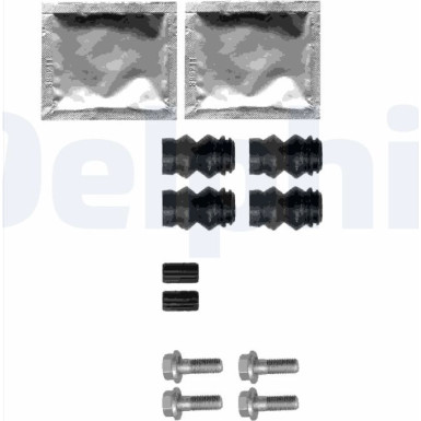 Delphi Zubehörsatz, Scheibenbremsbelag LX0358