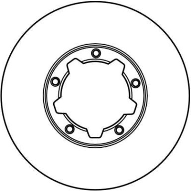 TRW Bremsscheibe DF2001