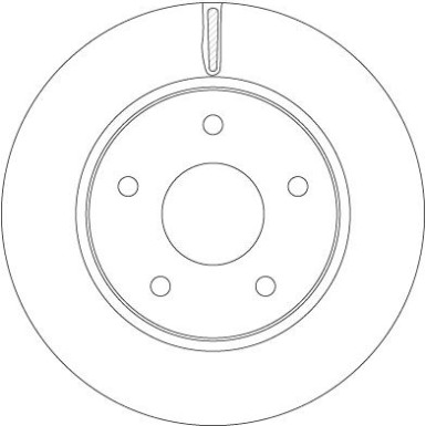 TRW Bremsscheibe DF6415