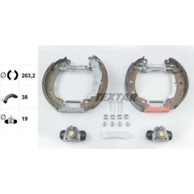 Bremsbackensatz 84049501 Bremsbackensatz 84049501