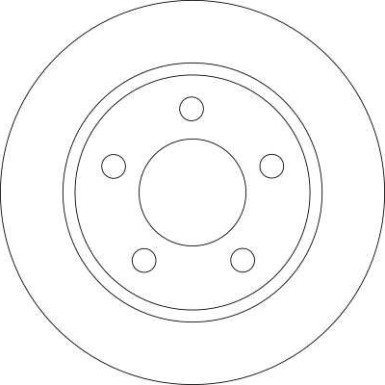 TRW Bremsscheibe DF4419 TRW Bremsscheibe DF4419
