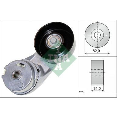 INA Spannarm, Keilrippenriemen 534 0372 10