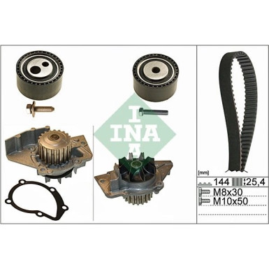 INA Wasserpumpe + Zahnriemensatz 530 0474 30