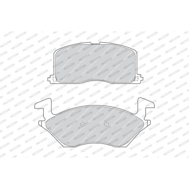 Ferodo Bremsbelagsatz, Scheibenbremse PREMIER ECO FRICTION FDB943