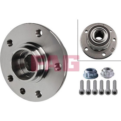 FAG 713 6106 50 Radlagersatz für VW TOUAREG, MULTIVAN, TRANSPORTER