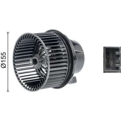 Mahle Innenraumgebläse BEHR Premium Line AB 247 000P
