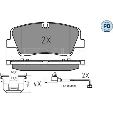 Bremsbelagsatz, Scheibenbremse 025 223 7017/PD Bremsbelagsatz, Scheibenbremse 025 223 7017/PD