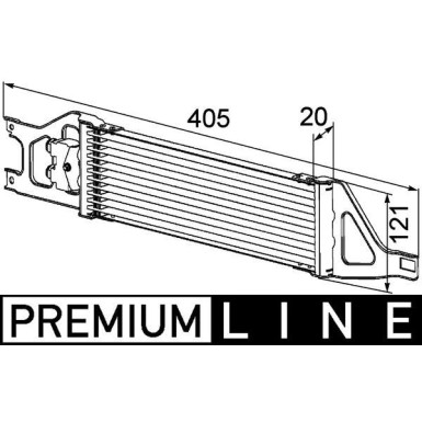Ölkühler, Automatikgetriebe CLC 57 000P