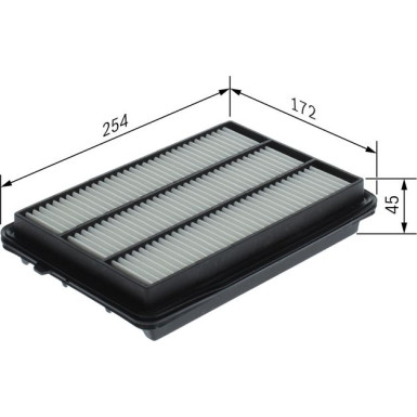 Luftfilter F 026 400 727 Luftfilter F 026 400 727