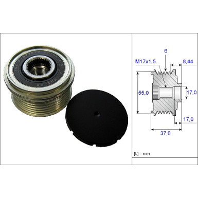 INA Generatorfreilauf 535 0246 10