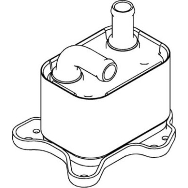 Mahle Ölkühler, Automatikgetriebe BEHR Premium Line CLC 183 000P