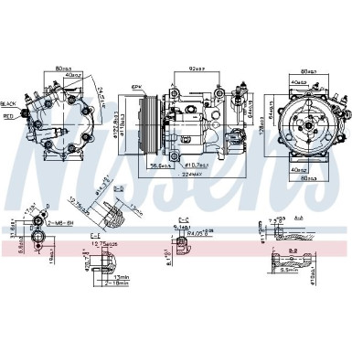 Kompressor, Klimaanlage 890744 Kompressor, Klimaanlage 890744