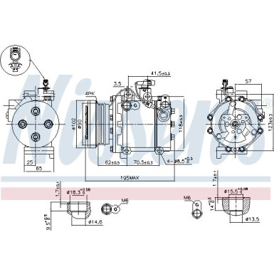 Kompressor, Klimaanlage 89349 Kompressor, Klimaanlage 89349
