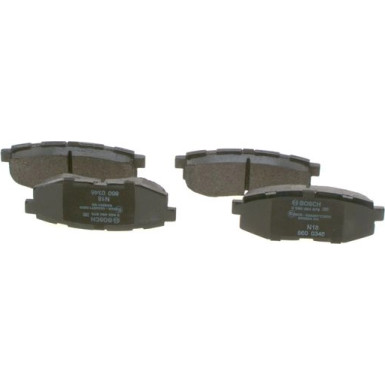 Bremsbelagsatz, Scheibenbremse 0 986 494 876 Bremsbelagsatz, Scheibenbremse 0 986 494 876