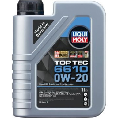 LIQUI MOLY Motoröl Top Tec 6610 0W-20, 1L 21660
