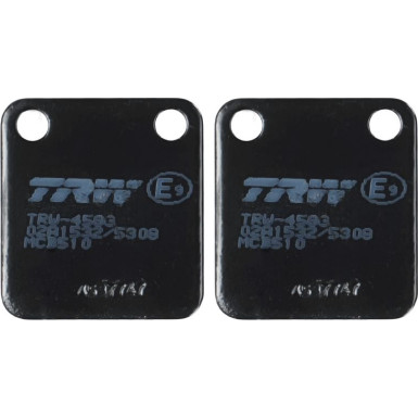 TRW Bremsbelagsatz, Scheibenbremse Organic Allround MCB510