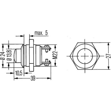 Zünd-/Startschalter 6JF 001 571-001