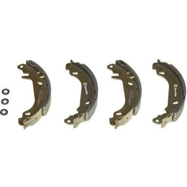 Bremsbackensatz S 61 519 Bremsbackensatz S 61 519