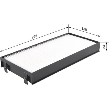 BOSCH 1 987 432 219 Innenraumfilter BOSCH 1 987 432 219 Innenraumfilter