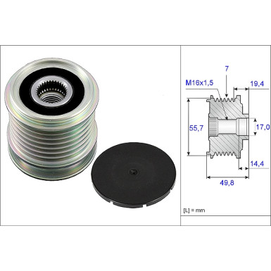 Generatorfreilauf 535 0165 10 Generatorfreilauf 535 0165 10
