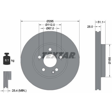 Bremsscheibe 92254803 Bremsscheibe 92254803