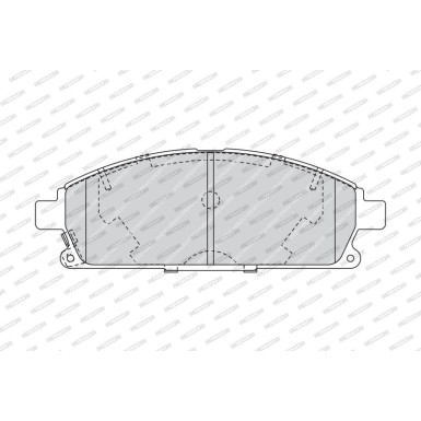 Ferodo Bremsbelagsatz, Scheibenbremse PREMIER ECO FRICTION FDB1263 Ferodo Bremsbelagsatz, Scheibenbremse PREMIER ECO FRICTION FDB1263