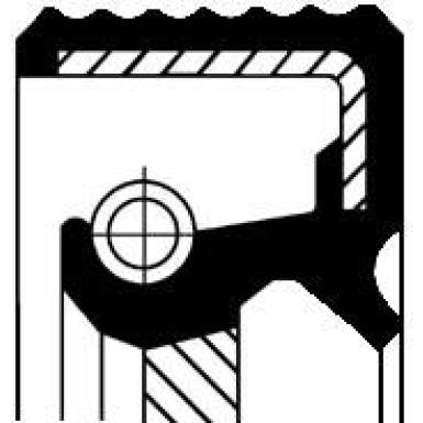 Wellendichtring, Differential 01020536B