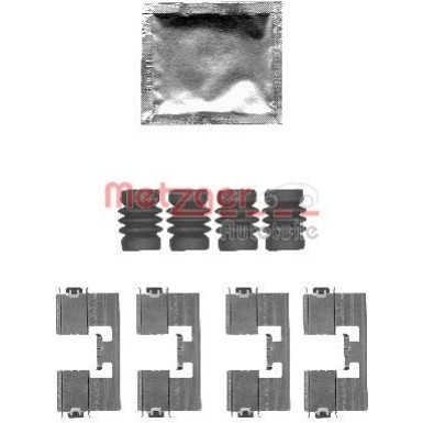 Metzger Zubehörsatz, Scheibenbremsbelag 109-1818